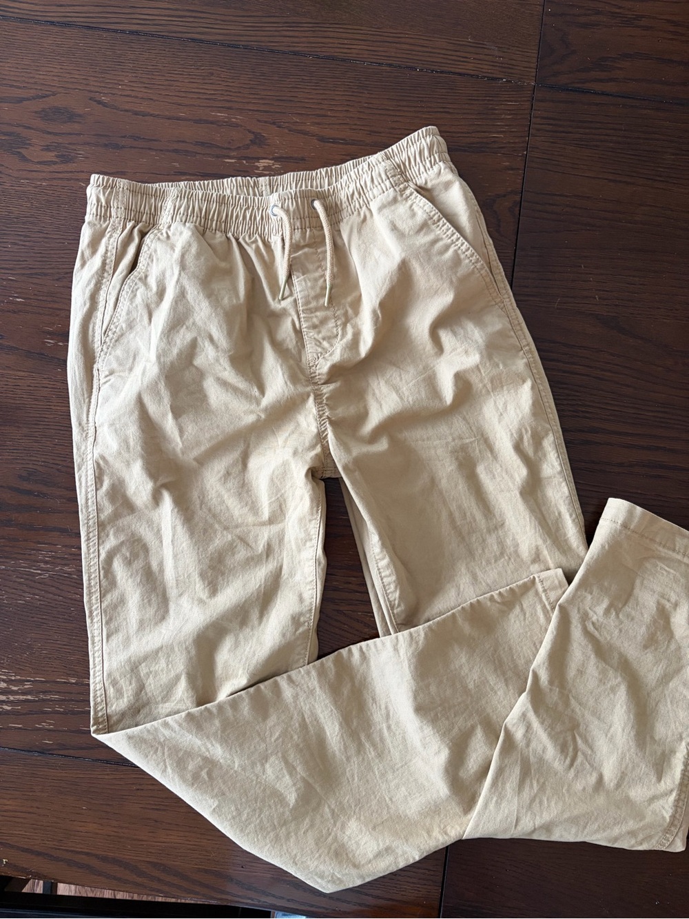 Gap elastic waist khakis, kids XXL